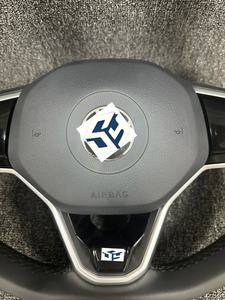 Volante de Cuero Personalizado Compatible con Volkswagen VW Golf 4 5 6 6r 7 7r 7.5 8 R POLO GTI GTD MK4 8 7 6 5 MK7 Mk8 <span class=keywords><strong>Scirocco</strong></span> - Product Image 4