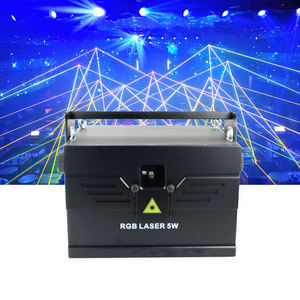 Proyector láser rgb de <span class=keywords><strong>5</strong></span> vatios, luces a todo Color para DJ, precio de luz - Product Image 1