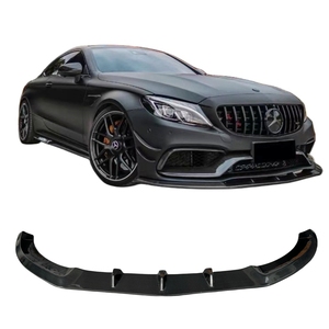 W205 C63 in fibra di carbonio PSM labbro del paraurti anteriore per Mercedes Benz classe C W205 coupé in fibra di carbonio splitter bodykit di buon montaggio - Product Image 1