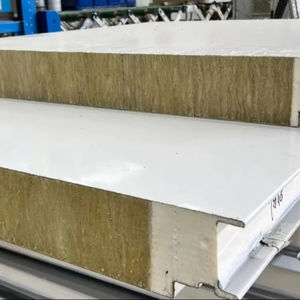 แผ่นผนังแซนด์วิชโลหะกันน้ำสำหรับคลังสินค้าโลจิสติกส์สมัยใหม่และห้องเย็น - Product Image 1