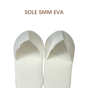 Pantofole Monouso per <span class=keywords><strong>Hotel</strong></span> con Motivo a Diamante in Rilievo, Suola Antiscivolo in EVA, Logo Personalizzato, Confezionate Singolarmente, Vendita all'Ingrosso - Product Image 3