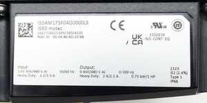 PLC I550 Motec I55AM175F0AD0000LS 075kW1, PLC de Frecuencia, Programación de PLC - Product Image 5
