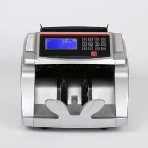 Banknote Value Counter 2818 Banknote Counter Money Counting Machine Money Detector Machine EURO US Dollar Money Bill Counter