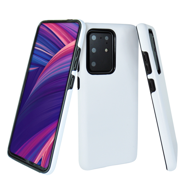 2 in 1 Plastic TPU Bumper Shockproof Custom Phone Case