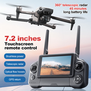 D12 Ba Trục Gimbal Drone PTZ UAV không chổi than 2.7K chụp ảnh trên không Máy bay điều khiển màn hình GPS tránh chướng ngại vật UAV - Product Image 3