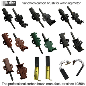 Brosses de carbone de moteur de machine à laver à longue durée de vie à double couche dans les <span class=keywords><strong>pièces</strong></span> d'appareils ménagers - Product Image 2