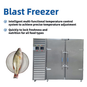 Congélateur à congélation rapide de grande capacité 1400L avec 30 plateaux, adapté à la viande, aux fruits de mer et au poulet, en acier inoxydable - Product Image 1