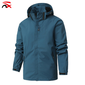 Costume d'extérieur coupe-vent randonnée alpinisme veste veste de pluie transfrontalière imperméable mince coupe-vent monocouche costume - Product Image 3