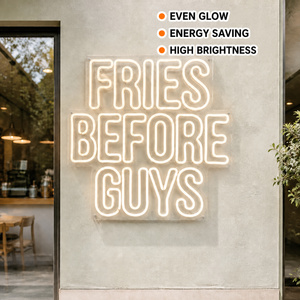 Insegna al Neon Personalizzata con Logo, Luce LED Bicolore per Decorazione Murale di Ristoranti e Taqueria - Product Image 4