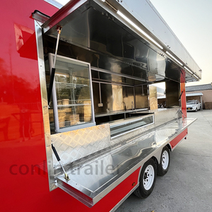 Prix d'usine Conlin Carnival Food Trailer Food Truck pour les États-Unis Taco Chariot de nourriture à vendre - Product Image 3