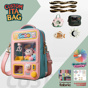<span class=keywords><strong>Sac</strong></span> Ita personnalisé DIY transparent à bandoulière Kawaii <span class=keywords><strong>japonais</strong></span> pour uniforme scolaire JK et jeux - Product Image 3