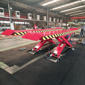 Mid Rise Scissor Car Lift 3.5T Portable Hydraulic Auto Mobile Vehicle <b>Hoist</b> for Tire Service Repair Body Shop Garage L4 L4 - Product Image 5