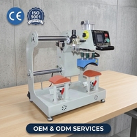 Presse à chaud automatique double station haute efficacité Gaoshang GS-MZ2 110V/220V 0-300°C pour transfert thermique sur casquettes de baseball
