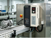Variateur de fréquence Easydrive GT200 monophasé/triphasé 220V/380V 15kW/22kW/35kW/75kW à contrôle vectoriel AC 0-550Hz RS-485 pour moteur et compresseur