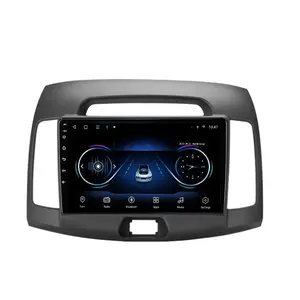 9Inch Android Voice Control 2K Qled Auto Dvd Elektronische Scherm Voor Hyundai Elantra 2006-2011 Dsp Bt Auto Radio Carplay