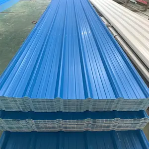 Estate asa and pvc plastic corrugated roof tile for house building