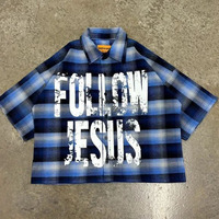 Benutzer definierte Siebdruck Logo Boxy Retro T-Shirt Plaid Shirt Schwere Herren Trend gestreifte bedruckte Bottom-up-Polo-Shirts für Männer