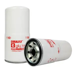 Wholesale OEM Oil Filter LF670 LF 670 lube oil filter for generator lf670 fleetguard