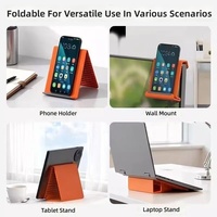 Support de téléphone portable pliable et étanche en silicone flexible pour tablette, idéal pour les appels vidéo et le streaming en direct – Offre Spéciale