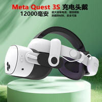 Nouvelle Arrivée Sangle de Tête VR Elite pour Meta Quest3/Quest3S avec Batterie 12000 mAh Accessoires VR Vente en Gros