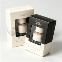 Boîtes rigides en papier couché personnalisées en gros pour emballage cosmétique, boîtes cadeaux gaufrées, emballages postaux pour vernis à ongles et huiles, jetables