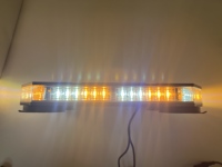 Nouvelle barre lumineuse LED de signalisation d'avertissement 10W avec clignotants de prudence et bâton lumineux de régulation de la circulation pour véhicules d'urgence 12V