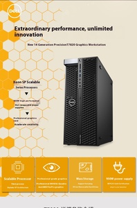 Dells <span class=keywords><strong>Precision</strong></span> T7820 <span class=keywords><strong>7820</strong></span> Tower Case Ordinateur de travail PC Ordinateurs de bureau avec carte graphique Xeon-gold 8G 256GB 2THDDT400-4G - Product Image 5