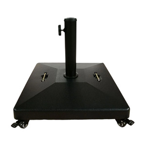 30KGS Concrete Umbrella <strong>Base</strong> Holder <strong>with</strong> Plastic Cover for Promotional <strong>Parasol</strong> - Product Image 1