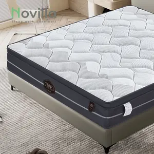 Mattress Wholesale Suppliers Bedroom Furniture Twin Full Size Bed Memory Foam Collapsible Latex Spring Mattress