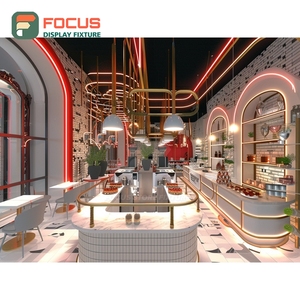 High Capacity Coffee Merchandise Display Rack Matte Black Finish Cup Lid Display Area Bakery Cafe Display Rack - Product Image 4