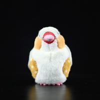 Peluche de Zebra Finch Personalizado, Juguete de Peluche, Adorable Muñeco de Pájaro para Parques de Atracciones, Souvenir, Fabricación Personalizada OEM ODM