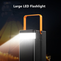 Batterie Externe Solaire avec Lampe Torche et Câbles 30000mAh Powerbank 50000mAh Chargeur Solaire 60000mAh Batteries Externes Solaires Powerstation