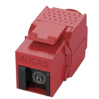 Kabel LAN solusi 24-23awg kawat terhubung ke FTP Keystone Jack + 8P8C Modular Plug CAT6 Converter