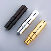 Flacon de parfum en verre UV électroplaqué SUMEEAR Mini 3ml, vaporisateur, bouchon portable, rechargeable, logo personnalisé, flacon d'échantillon, testeur