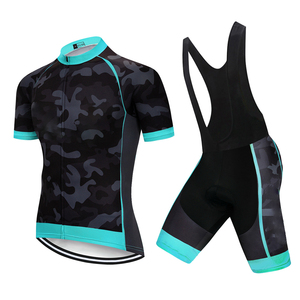 自転車ユニフォームセットサイクリングジャージービブショーツプラスサイズトライアスロン服カスタムRopa Ciclismoスポーツシャツ - Product Image 3