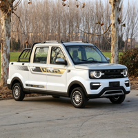 Camionnette électrique à succès avec 4 portes, 4 sièges, espace super spacieux, moteur 4000W, vitesse 50KM/H pour le transport de marchandises et de passagers