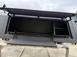 Système de cuisine de camion de luxe pliable avec couvercle supérieur rigide et boîte de rangement en acier en aluminium durable conception de <span class=keywords><strong>tente</strong></span> de voiture - Product Image 2