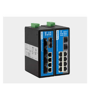 สวิตช์อีเธอร์เน็ตอุตสาหกรรมแบบไฮบริด <span class=keywords><strong>3ONEDATA</strong></span> IES2100SL-8T-2LV 10 พอร์ต แบบ Layer 2 ไม่ต้องจัดการ พร้อมช่องเสียบ 1000Base-SFP SFP ความเร็ว 7.6G - Product Image 5