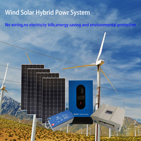 Système hybride éolien et solaire 500wp~1000wp, éolienne 1000w