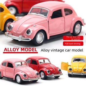 Quy Mô 1/36 Diecast Kim Loại Cổ Điển Mô Hình Xe 2 Cửa Hợp Kim Cơ Thể Cổ Điển Tự Động Bộ Sưu Tập Retro Đồ Chơi Xe Hơi Quà Tặng Cho Trẻ Em Thu gom - Product Image 6