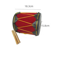 Instrument de percussion indien Tambour pour enfants Instrument de percussion minoritaire Tambour indien Éducation précoce Instrument de musique