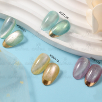 Vernis à ongles magnétique œil de chat de haute qualité, 24 couleurs, 15 ml, UV, paillettes, cristal, gel œil de chat