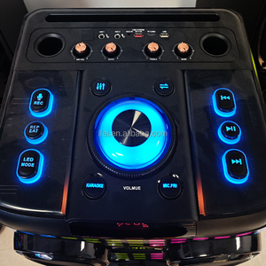 Dernier modèle de haut-parleur DJ Three 12 pouces, grand haut-parleur TWS, grand caisson de basses puissant avec double microphone sans fil IFeiGift 1237, fête en plein air, maison - Product Image 2