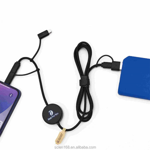 Venta al por mayor 6 en 1 60W PD cable de datos de carga rápida con Illuminatious <span class=keywords><strong>Logo</strong></span> OEM/ODM iPhone 16 15 multifunción Cable de carga rápida - Product Image 6
