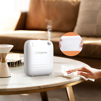 Diffuseur d'huiles essentielles intelligent sans eau SCENTA, diffuseur d'arômes automatique sans fil électrique