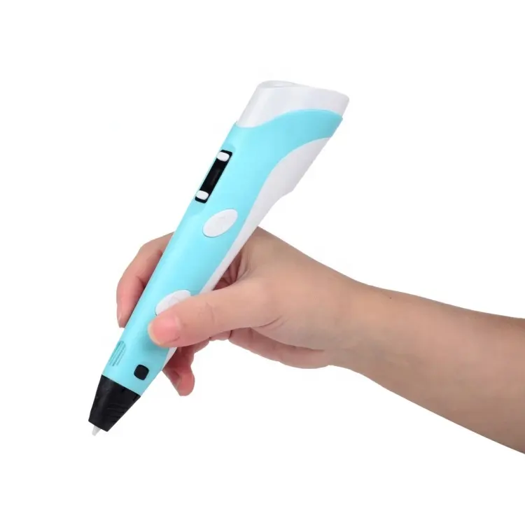 Children's Gift Mini 3D Printing Drawing Printer Pen 3D Pen LED Screen DIY PLA Filament Creative Toy Gift