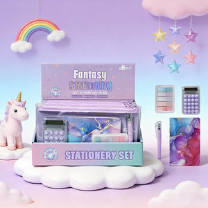 Set de Papelería de Fantasía al por Mayor con Caja Exhibidora, Kit de Útiles <span class=keywords><strong>Escolares</strong></span> Bonitos a Granel para Tiendas de Regalos Infantiles - Product Image 6