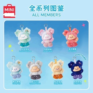 Vente en gros – Figurines en vinyle et peluche 100 % originales <span class=keywords><strong>Minso</strong></span> Hand in the Clouds Series – Boîte mystère – Pendentif Kawaii – Jouet – Cadeau - Product Image 5