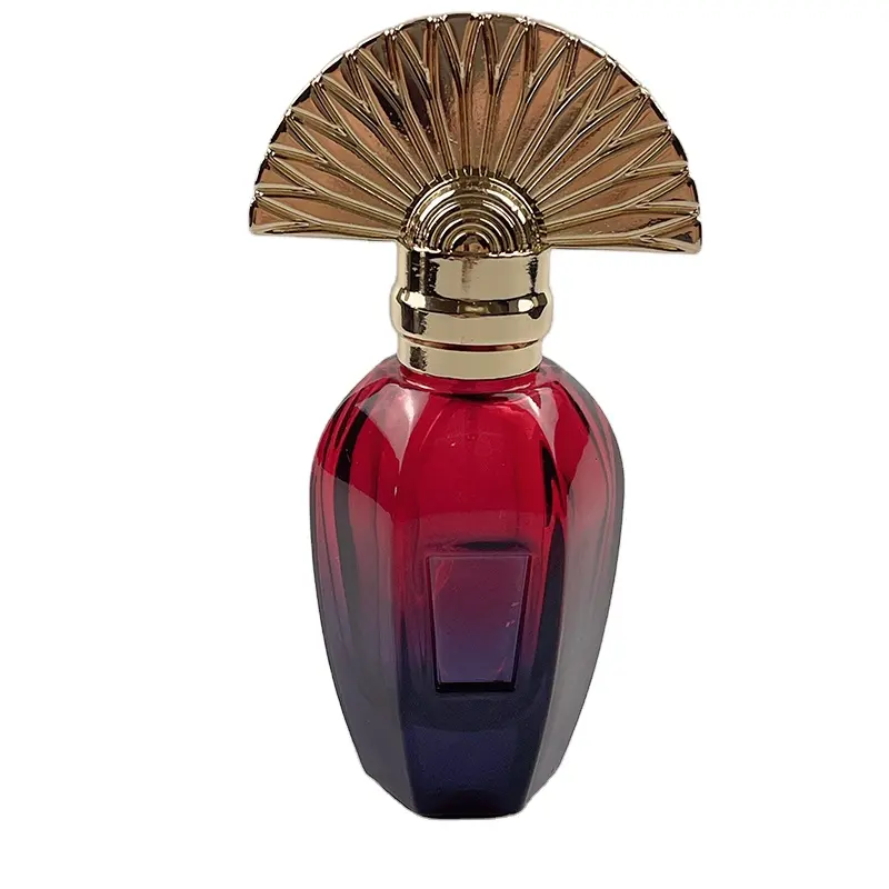 Crown Aanpassen Parfumflesjes Lege Parfum Glazen Fles Luxe Parfum Glazen Fles Met Mentale Cap