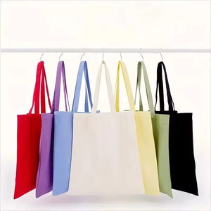 Vente en gros de sac fourre-tout en <span class=keywords><strong>toile</strong></span> durable et organique Shopping écologique mode lourde bon marché personnalisé avec logo vierge - Product Image 1